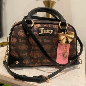 NWT Juicy Couture Vintage Couture Bowler Bag
